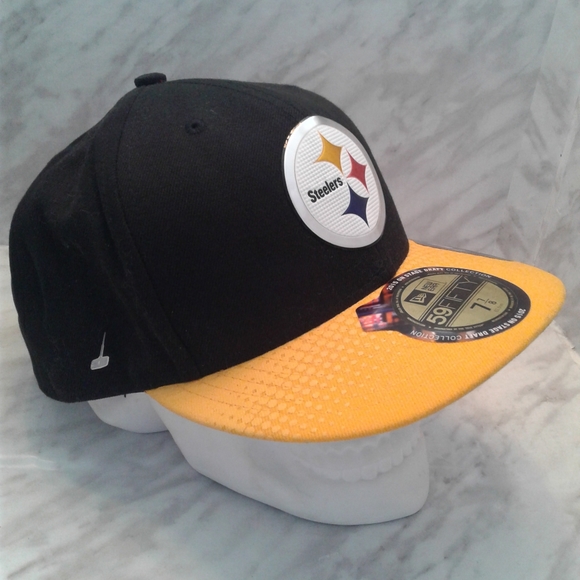 New Era 59FIFTY 7 7/8 fitted Pittsburgh Steelers - Picture 3 of 4